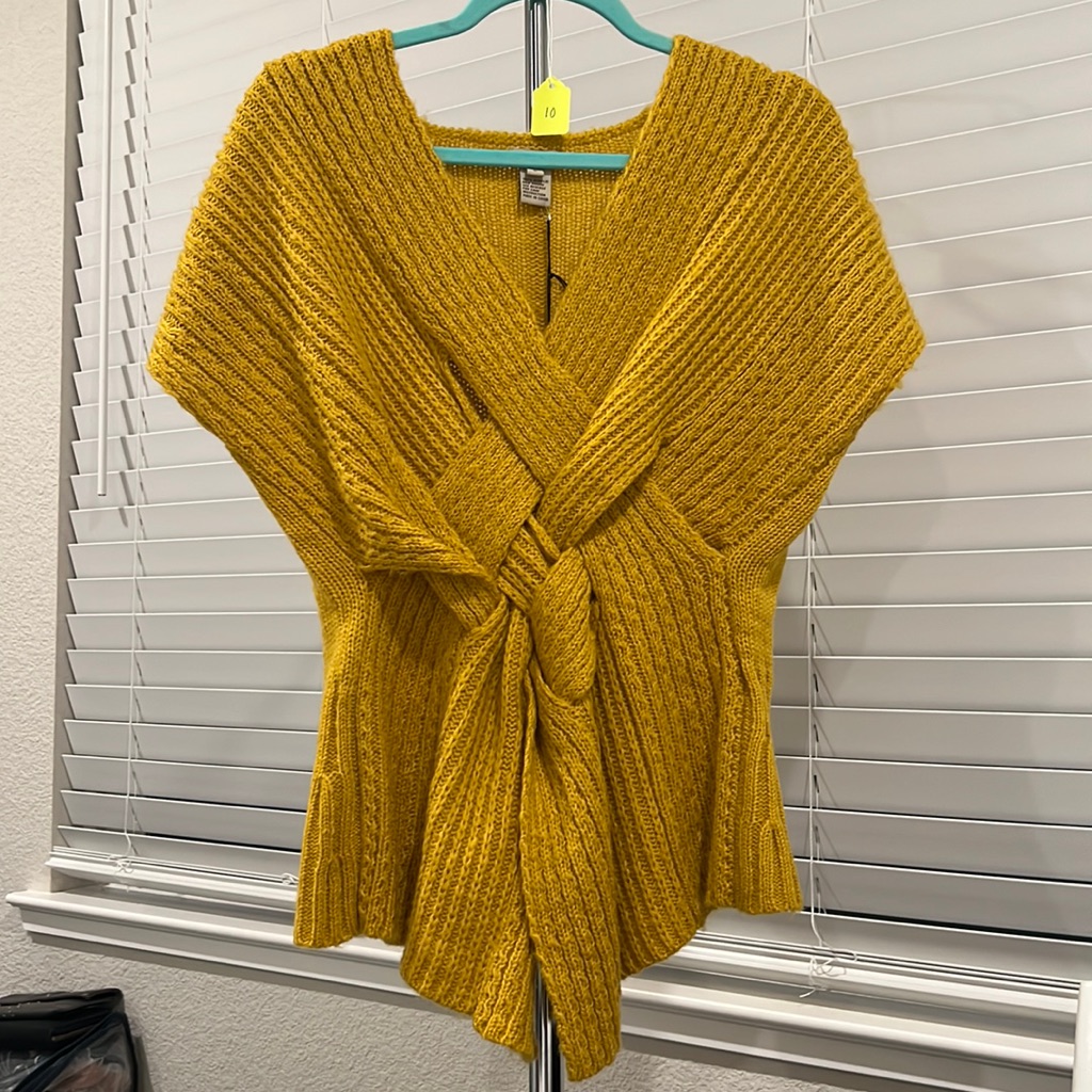 Brand New Crossed Front Sweater